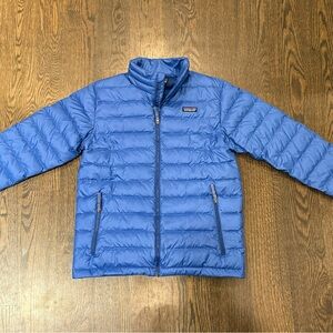 Patagonia Kids Blue Puffer Jacket